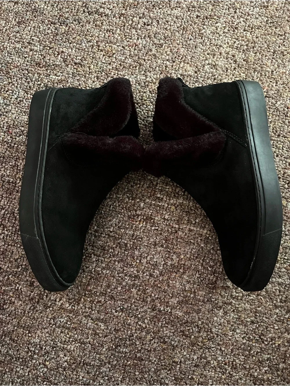Cougar Duffy Black Waterproof Suede booties